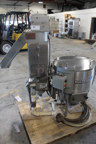 Hobart EL5-1224 Commercial Waste Processing Self Contained Food Scraps Grinding System Garbage Disposal.
200 Volts, 3 Phase. 