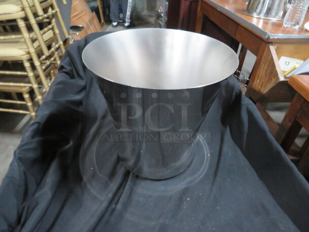 One Stainless Steel Wine/Champagne Bucket.