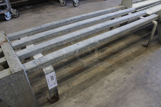 Metal Commercial Dunnage Rack. 48x20x11.5