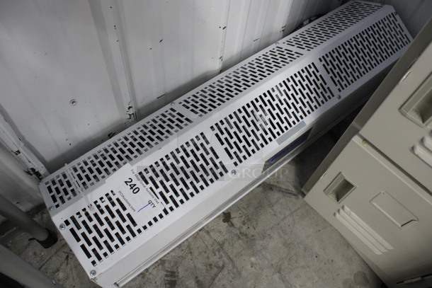 Berner Model SLC07-1036AA White Metal Air Curtain. 120 Volts, 1 Phase. 36x8.5x8.5 - Image 2 of 4