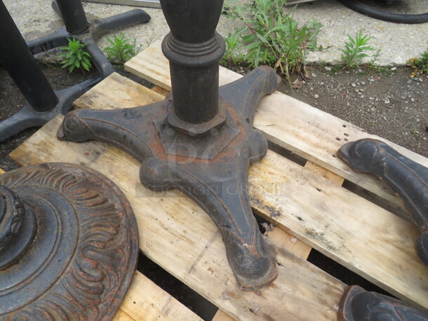 One Decorative Pedestal Base. - Image 2 of 2