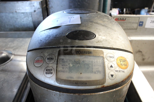 Zojirushi Model NS-TSC18 Metal Countertop Warmer. 10x13x10 - Image 2 of 5