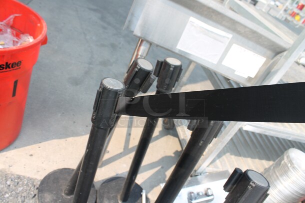 9 Black Stantions. 9 Times Your Bid! Cosmetic Condition May Vary. - Image 7 of 7