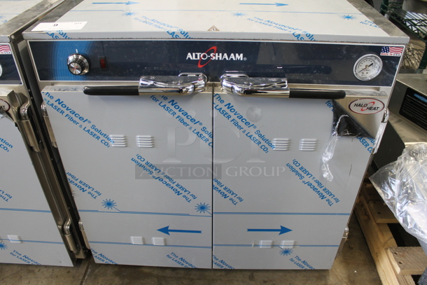 BRAND NEW! 2022 Alto Shaam 750-CTUS Commercial Stainless Steel Electric Holding Cabinet With Pan Racks. 120V, 1 Phase. Tested And Working!  - Image 6 of 8