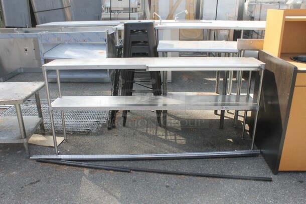 Stainless Steel 2 Tier Over Shelf - Image 1 of 5