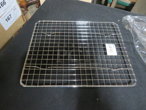 NEW 8X10 Chrome Plated Wire Pan Grate. 12XBID - Image 1 of 1