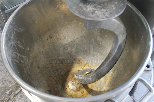 Hobart P 660 Commercial Stainless Steel Electric Countertop 60 Quart Mixer With Stainless Steel Bowl And Dough Hook. 208V, 1 Phase.  - Image 4 of 6