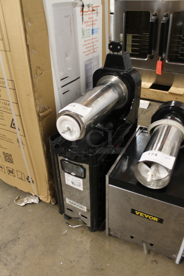 Narvon OASIS 1-10 Stainless Steel Commercial Countertop Single Hopper Slushie Machine. Missing Hopper. 120 Volts, 1 Phase. Tested and Powers On But Does Not Get Cold - Image 2 of 5