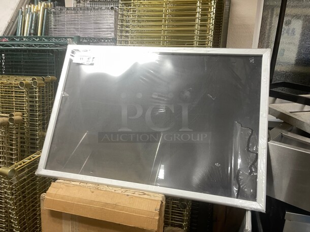 New! Lavi Industries 50-4542E-SA QuickClip Snap Frame - Satin Aluminum - Image 1 of 7