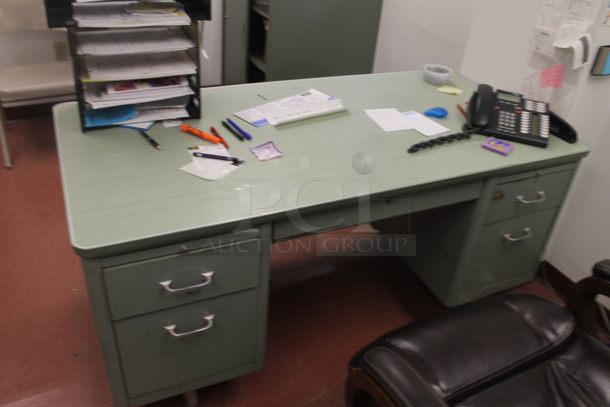 ALL ONE MONEY! ROOM LOT of Various Items Including Desk, Table, Computer and Filing Cabinets. BUYER MUST REMOVE. - Image 11 of 12