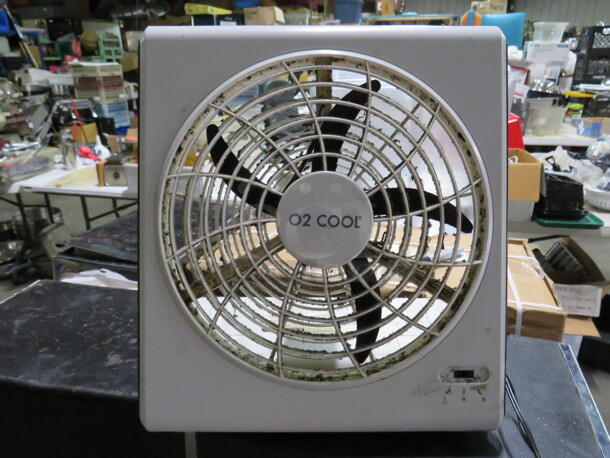 One O2Cool Fan.