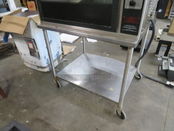 One Henny Penny Rotisserie On A SS Stand On Casters. Model# SCR-8. 208 Volt. 3 Phase. 40X35X73.5 - Image 4 of 5