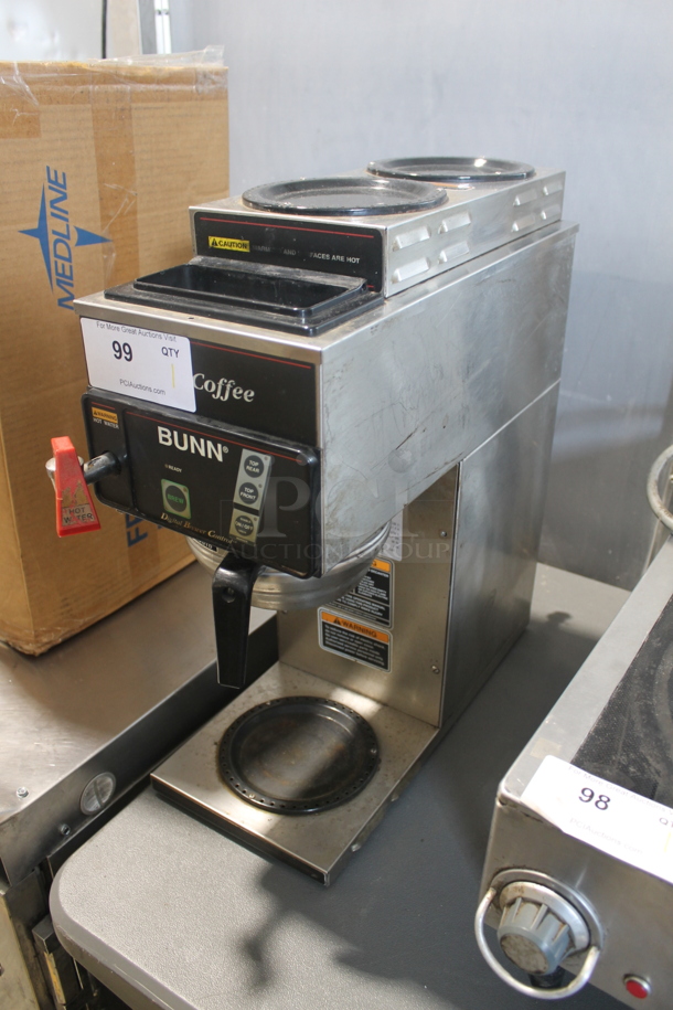 Bunn CDBCFP20 Commercial Stainless Steel Electric Countertop Coffee Brewer With 3 Warmers. 120V, 1 Phase. - Image 3 of 5