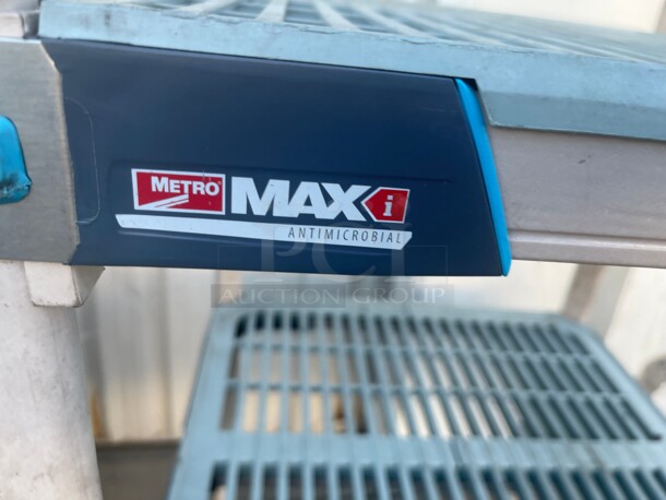 Metro, Antimicrobial MetroMax 4, 4 Tier, Polymer Starter Unit, 24 inch w x 24 inch D x 54 inch H NSF  - Image 4 of 7