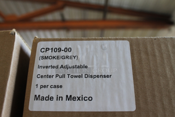 81 BRAND NEW IN BOX CP109-00 Smoke Gray Poly Wall Mount Paper Towel Dispensers. 81 Times Your Bid! - Image 3 of 3