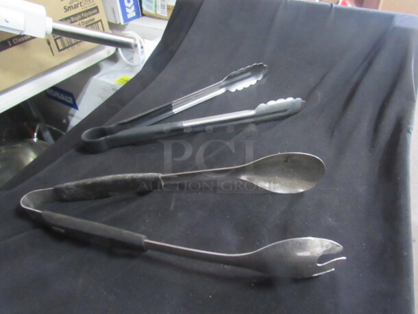 Assorted Stainless Steel Tong. 2XBID