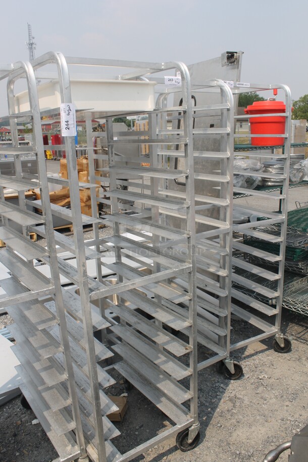 Channel UTR-12 Commercial Stainless Steel Mobile Sheet Pan Rack On Commercial Casters - Image 2 of 4