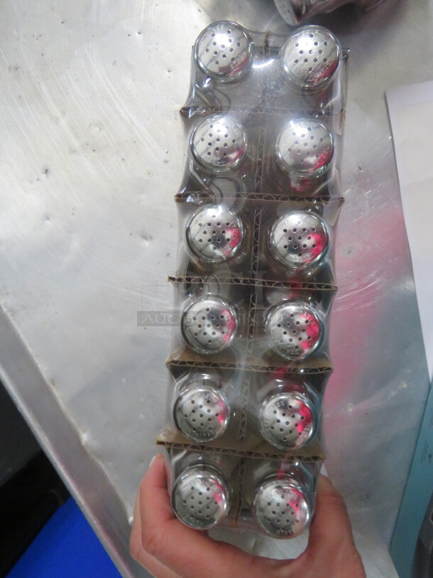 NEW Salt/Pepper Shakers. 12XBID - Image 2 of 2