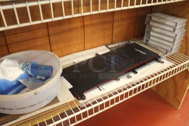 Shelving Unit w/ Contents Including  Television. - Image 3 of 3