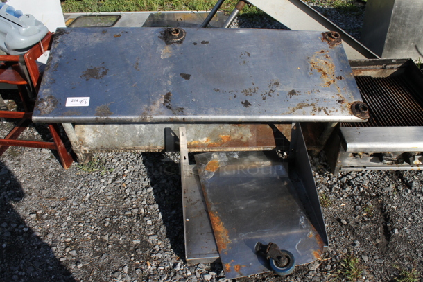 Stainless Steel Commercial Table w/ Under Shelf. - Image 1 of 2