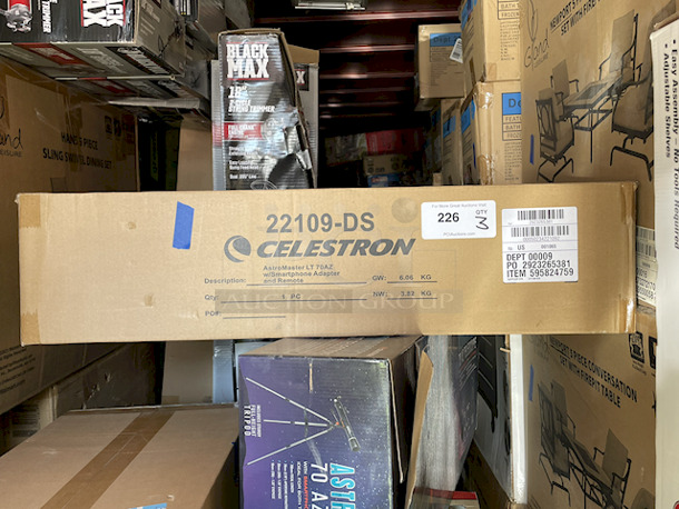 Celestron AstroMaster 70AZ LT Refractor Telescope Kit with Smartphone Adapter and Bluetooth Remote, Ideal Telescope for Beginners, Capture Your Own Images, Tripod plus Bonus Accessories Included. 3x Your Bid - Image 2 of 9