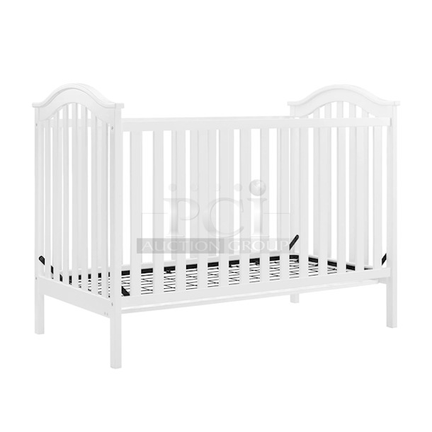 Baby Relax Adelyn 2-in-1 Convertible Crib, White. 54.25in W x 31.5in D x 41.63in H - Image 5 of 12