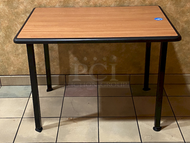 SWEET! Plymold ADA Compliant Tabletop With Base.  

42x30x30 - Image 1 of 6
