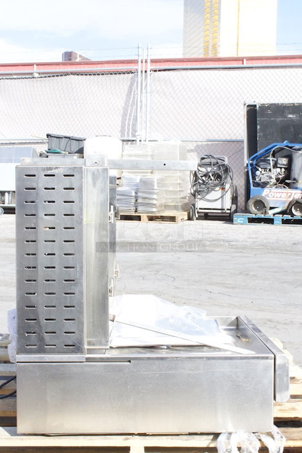 BRAND NEW SCRATCH & DENT! Avantco VB202 Gas Vertical Broiler - 45 lb. Capacity, 19,000 BTU - Image 5 of 7