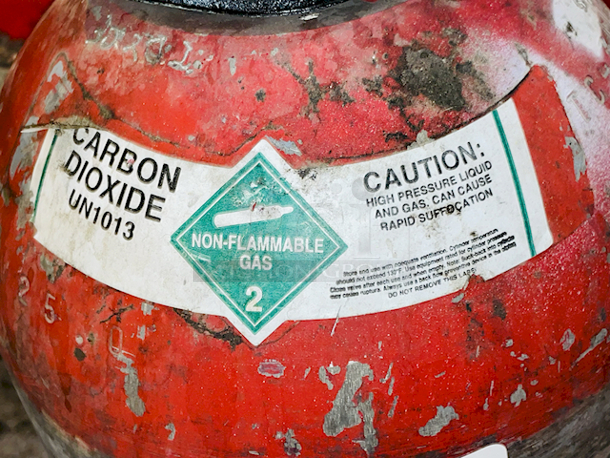 HUGE LOT! Carbon Dioxide UN1013 Tanks. 6x Your Bid.  - Image 3 of 3