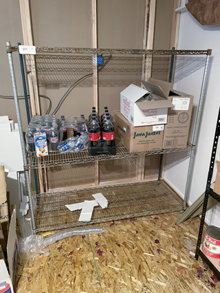 NICE! 3 Shelf Wire Rack, Approximately 40x24x72