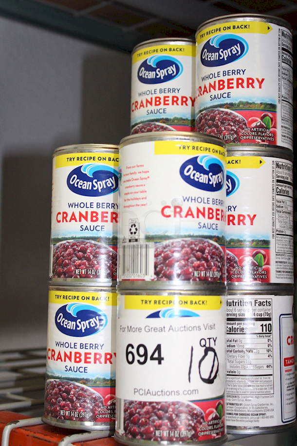 Ocean Spray Whole Berry Cranberry Sauce - 14oz Cans. 10x Your Bid - Image 2 of 3