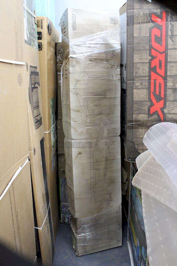 BEAUTIFUL! Allen + Roth 12ft x 10ft Metal Screened Gazebo - Brown.  - Image 12 of 12