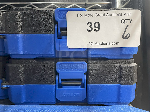 MASSIVE!! [36-ITEMS] NEW/NEVER USED!! Kobalt 80827 10-Piece Standard (SAE) 3/8-in Drive Set 6-Point Impact Deep Socket Set In Hard Case. Contains: 8 Sockets and (2) 3/8” x 1/4” Drill Adapters. 6x Your Bid.  - Image 2 of 2