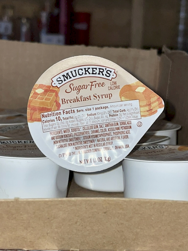 ALL FOR ONE! Smucker's Syrup, Sysco Classic Mayonnaise Packets, House Recipe Fancy Tomato ketchup Packets, Butter Packs - Image 3 of 7