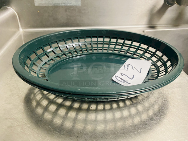 NICE. Like New, Dark Green Baskets.
9x12x1-7/8

2x Your Bid - Image 2 of 4