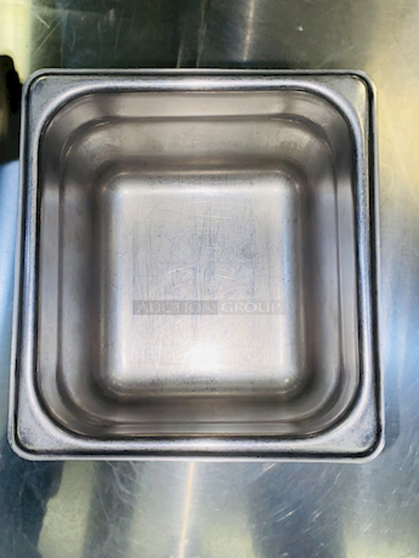 BEAUTIFUL! Set of (10) 1/6 Pans x 6" Deep.
7x6x6
10x Your Bid - Image 5 of 5