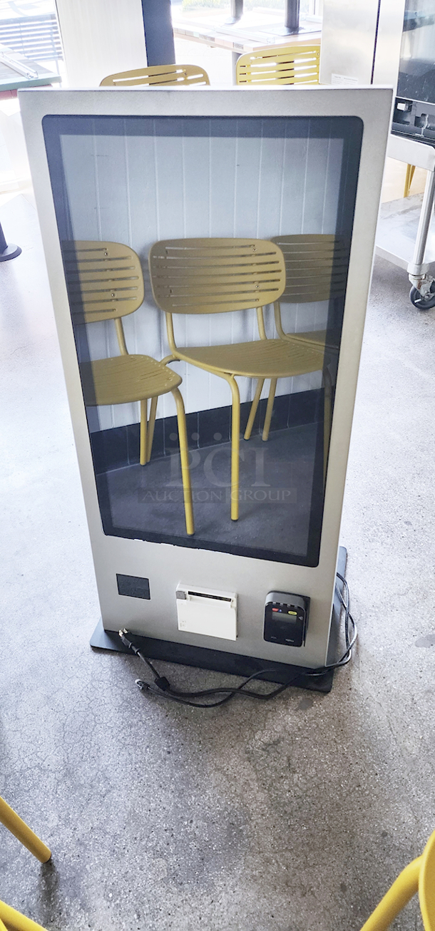 READY FOR DUTY! Meridian Indoor Food Ordering Kiosk Android AIO.   - Image 2 of 3