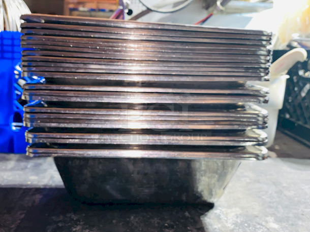 SUPERB! Bon Chef 5213-N 13" x 7" x 4" Stainless Steel 2 Qt. 1/3 Size Rectangular Plain Design Food Pan

20x Your Bid - Image 4 of 4