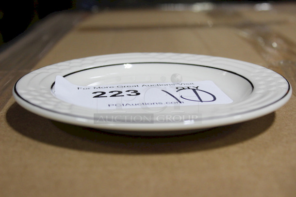 AMAZING! New Sterling China 21 Bread And Butter Dishes, 6-1/4". 10x Your bid - Image 2 of 2