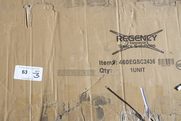 BRAND NEW SCRATCH & DENT! Regency NSF Mobile Green Wire Security Cage. 3x Your Bid - Image 7 of 7