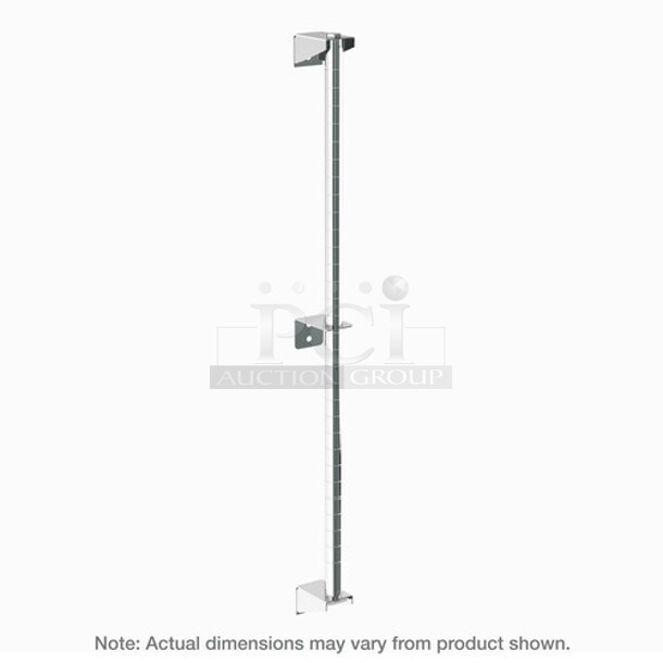 NEW IN BOX! 2 Metro 54PDF 54" Posts For Wall Brackets. 2X Your Bid!  - Image 1 of 1