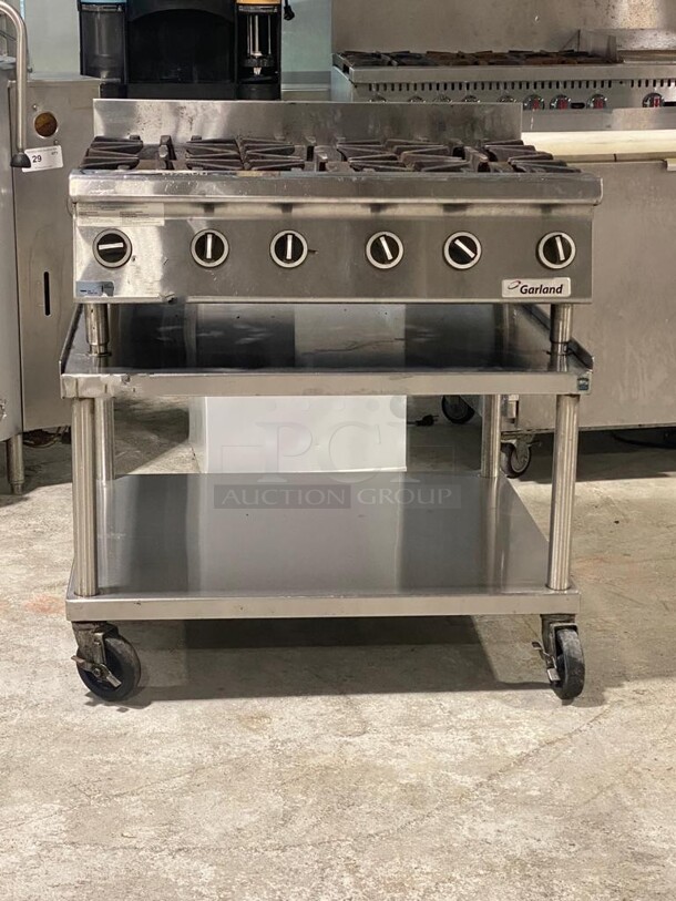 Garland Natural Gas 6 Burner 36