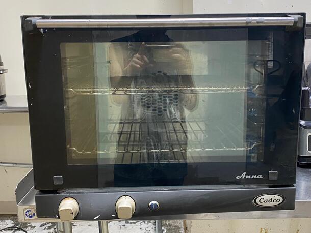 Cadco OV-023 Single Half Size Electric Convection Oven
 - Image 1 of 6