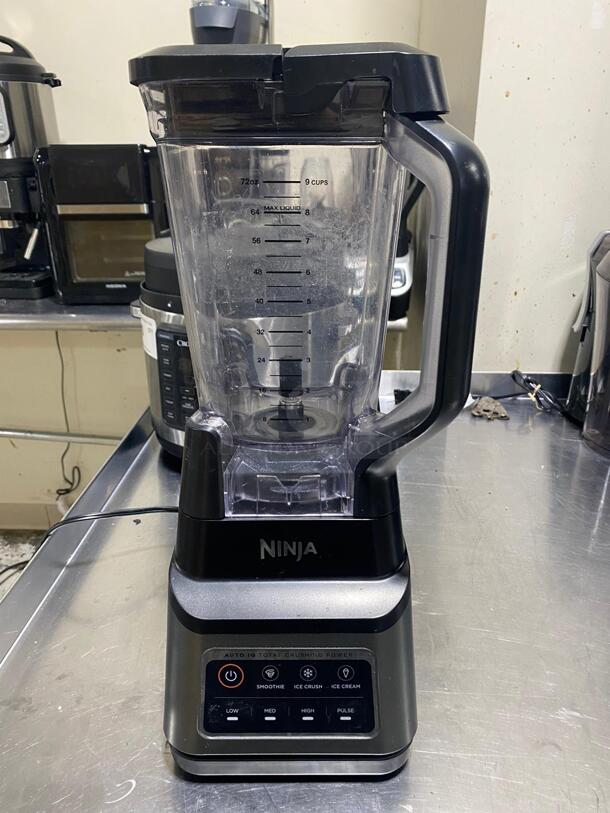 Ninja Professional Plus Blender, 1400 Peak Watts, 3 Functions for Smoothies, Frozen Drinks & Ice Cream with Auto IQ, 72-oz.* Total Crushing Pitcher & Lid ..... Tested and Working - Item #1110282