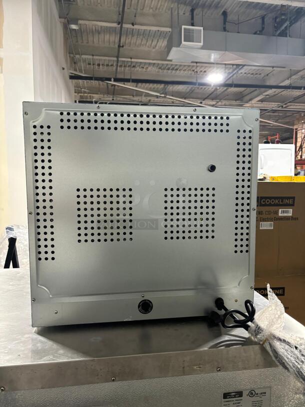 Brand New Cookline CSD-1AE 24" Commercial Half Size Electric Countertop Convection Oven, 220-240V
 - Image 3 of 5
