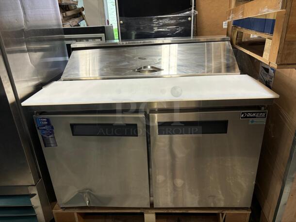 Dukers Commercial Food Prep Table with Optional Mega Top - Image 2 of 7