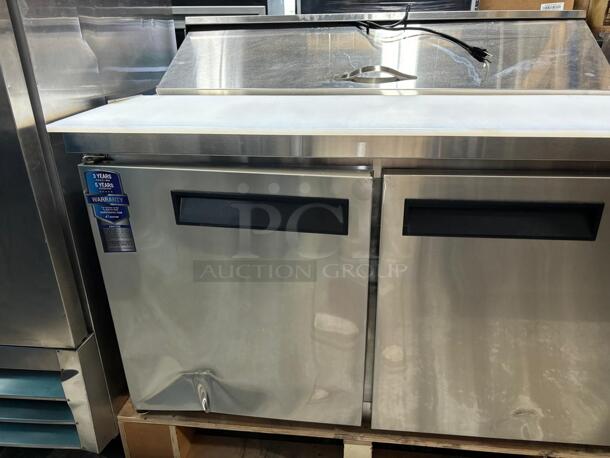 Dukers Commercial Food Prep Table with Optional Mega Top - Image 7 of 7