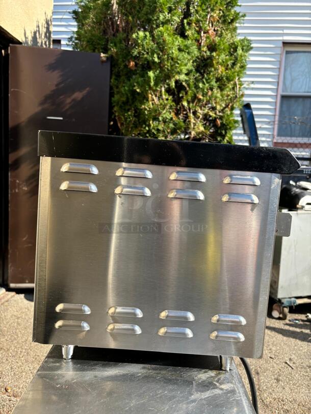 APW AT EXPRESS Conveyor Toaster - 300 Slices/hr w/ 1 1/2" Product Opening, 120v
 - Image 3 of 5