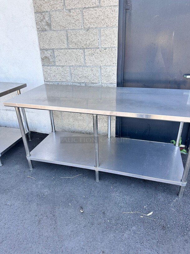 Nice GSW USA WT-P3072 Premium All Stainless Steel 30 x 72 Work Table - Image 2 of 6