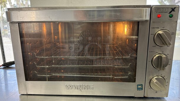 Excellent Condition Waring WCO500X Half Size Countertop Convection Oven - 120V, 1700W - Image 2 of 8